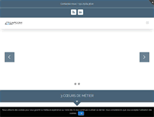 Tablet Screenshot of capcomgroupe.fr